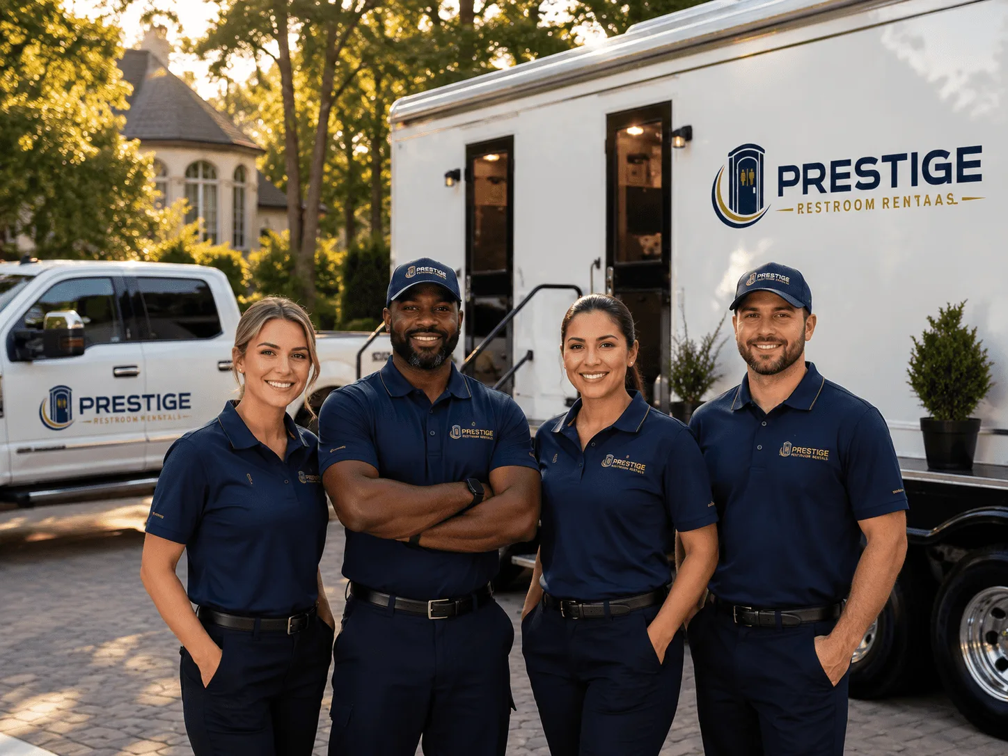 Trusted Luxury Portable Restrooms company in Renick, WV